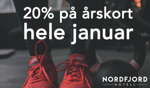 20% årskort til trimrom og spa